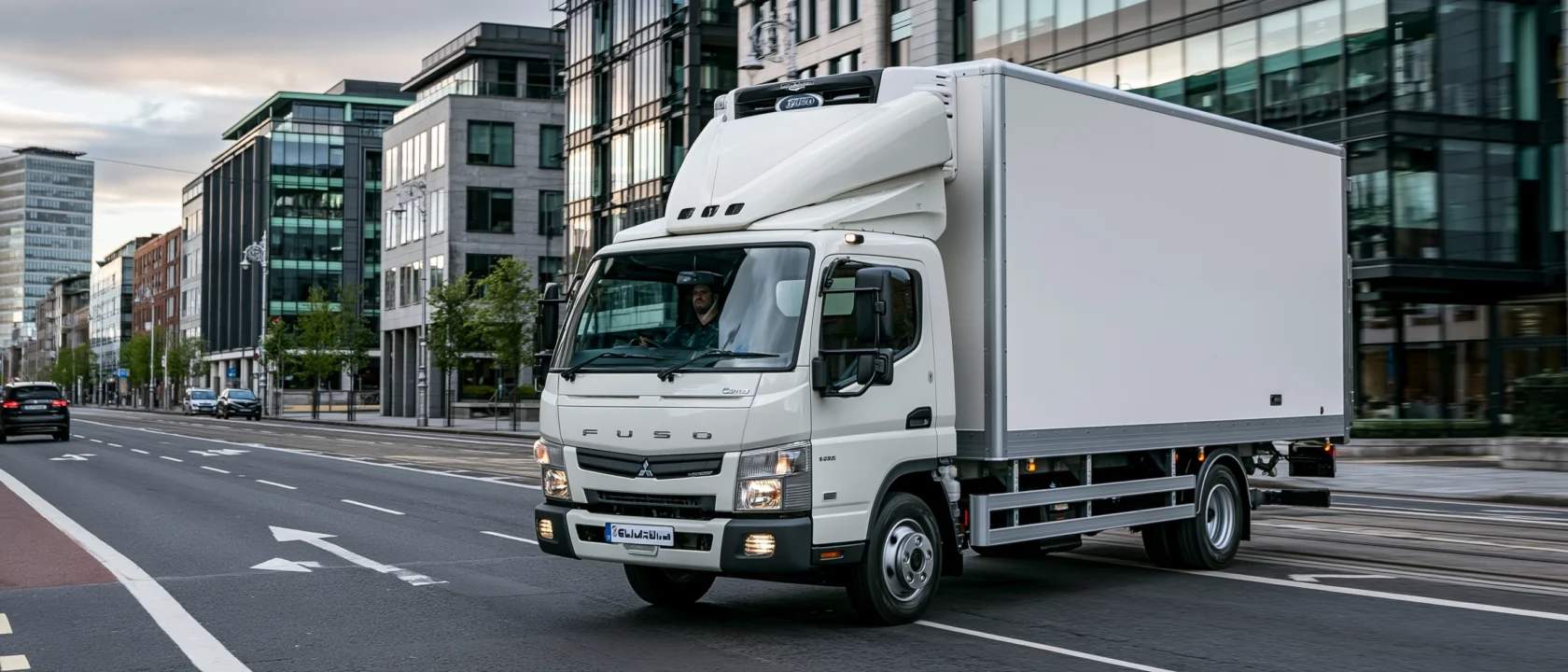 FUSO Box Truck Driving in Dublin City | Shiel Motors Ireland
